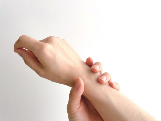 橈骨神経麻痺の図